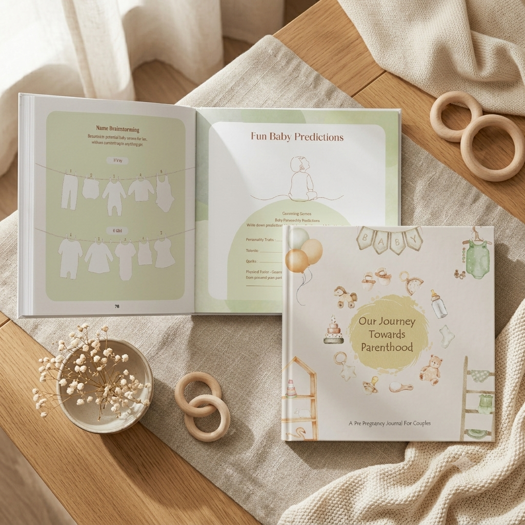 Our Journey Towards Parenthood — Cover & Interior pages
