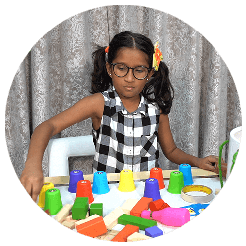 Kid doing multiple activities at a time with no stability is a sign that she needs child counselling