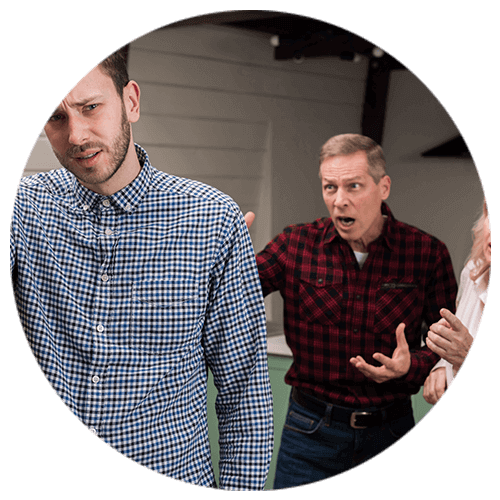 Due to family issues and fighting it may lead to mental health problems between the elderly