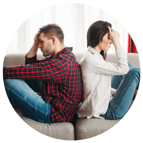 Couple with difference in opinion having fights in need of Relationship Counselling