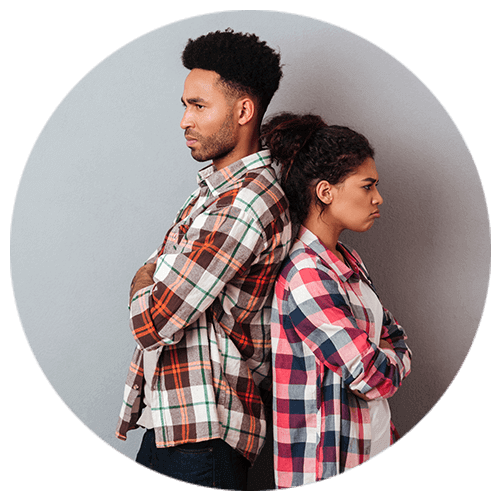 couple facing problems in relationship in need of psychologial testing